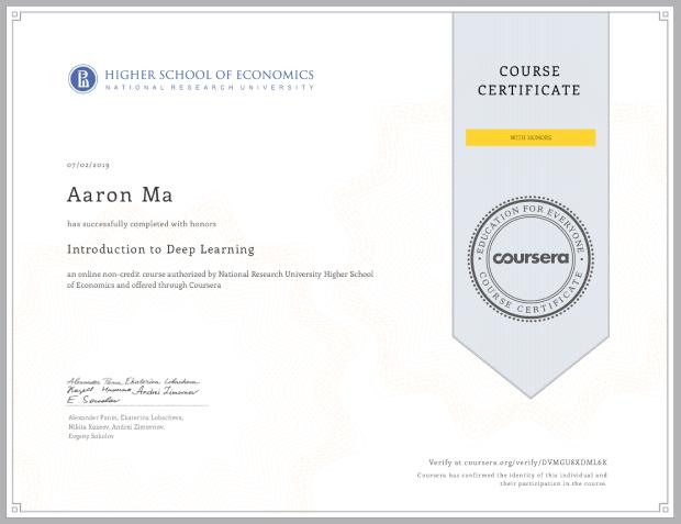 Introduction to Deep Learning